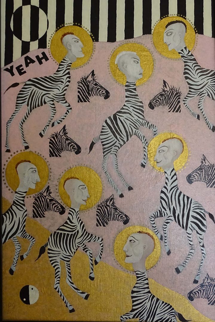 "Zebras say YEAH [Viva La Vida]" - patrick gourgouillat - 2012