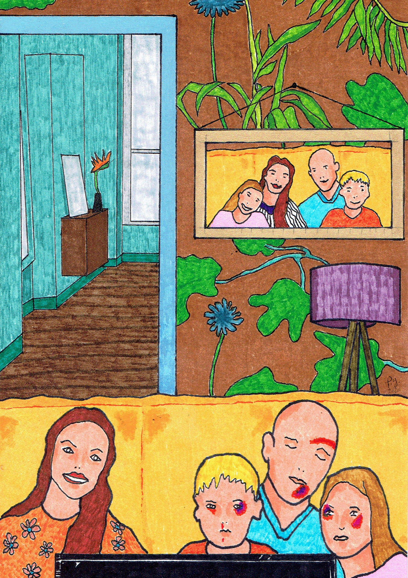 "Family Portrait [Human Behavior]" - patrick gourgouillat - 2020
