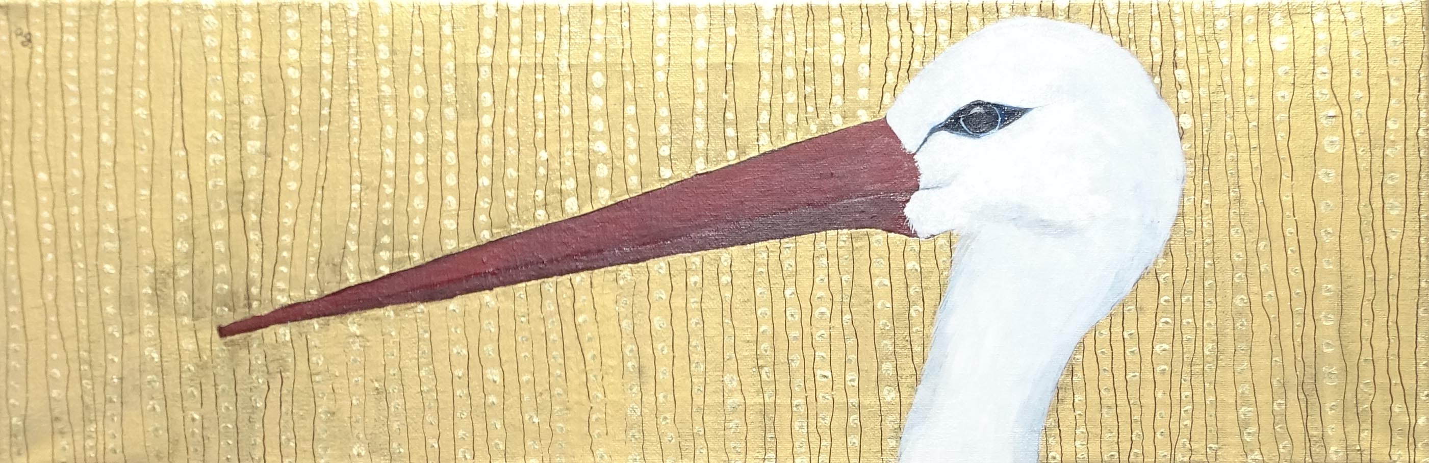 patrick gourgouillat - "Stork [Animals]" - 2015