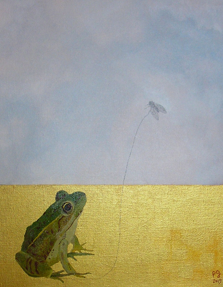patrick gourgouillat - "Toad And Fly [Animals]" - 2019