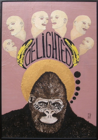 patrick gourgouillat - "Gorilla Says Delighted" - 2012