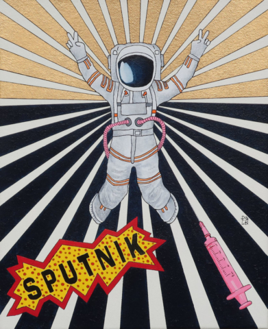 patrick gourgouillat - "Sputnik [Viva La Vida]" - 2021